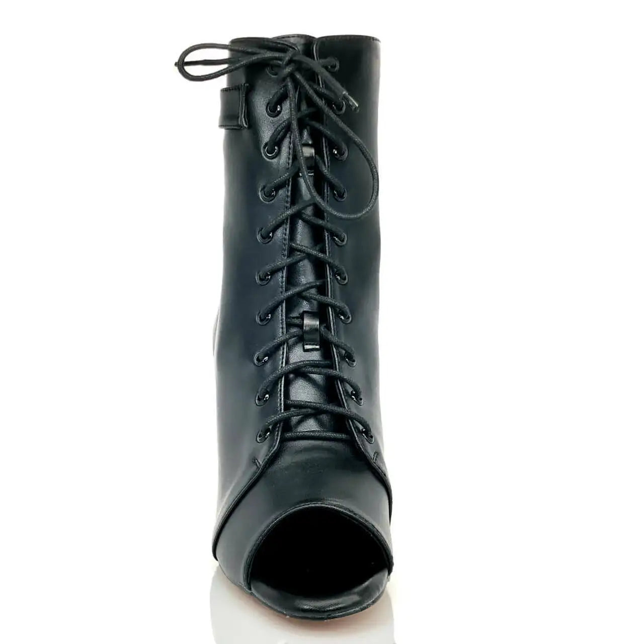 Women's Fashion Summer Party Outdoor Boots Sexy stilettos High Heels Women Latin dance heels shoes Black For Ballroom
