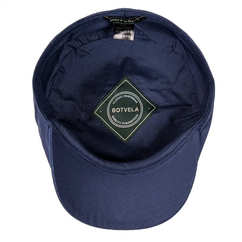 Flat Caps Men Green Ivy Cap 100% Cotton Big Size Season Cabbies Hat Driving Hats Newsboy Caps Quality Spring Trucker Cap
