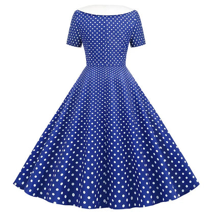 Summer Midi Dress Women Elegant Pink Vintage Party Sundress Casual Peter pan Collar Short Sleeve Dress