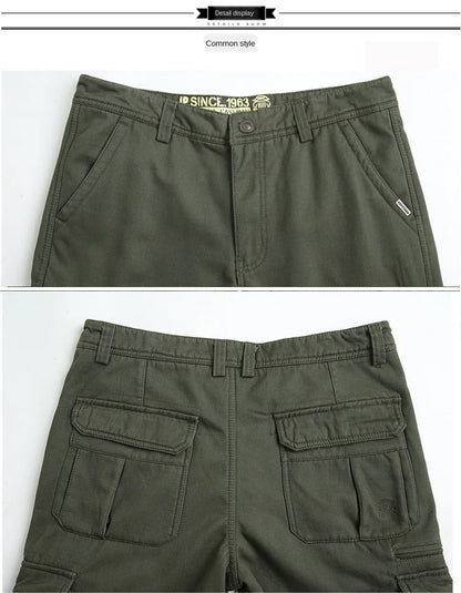 Big Size 29- 44 46 48 Cargo Pants Men Straight Loose Work Tactical Mens Pants Mens Pants Militar Safari Men Trousers swat pants