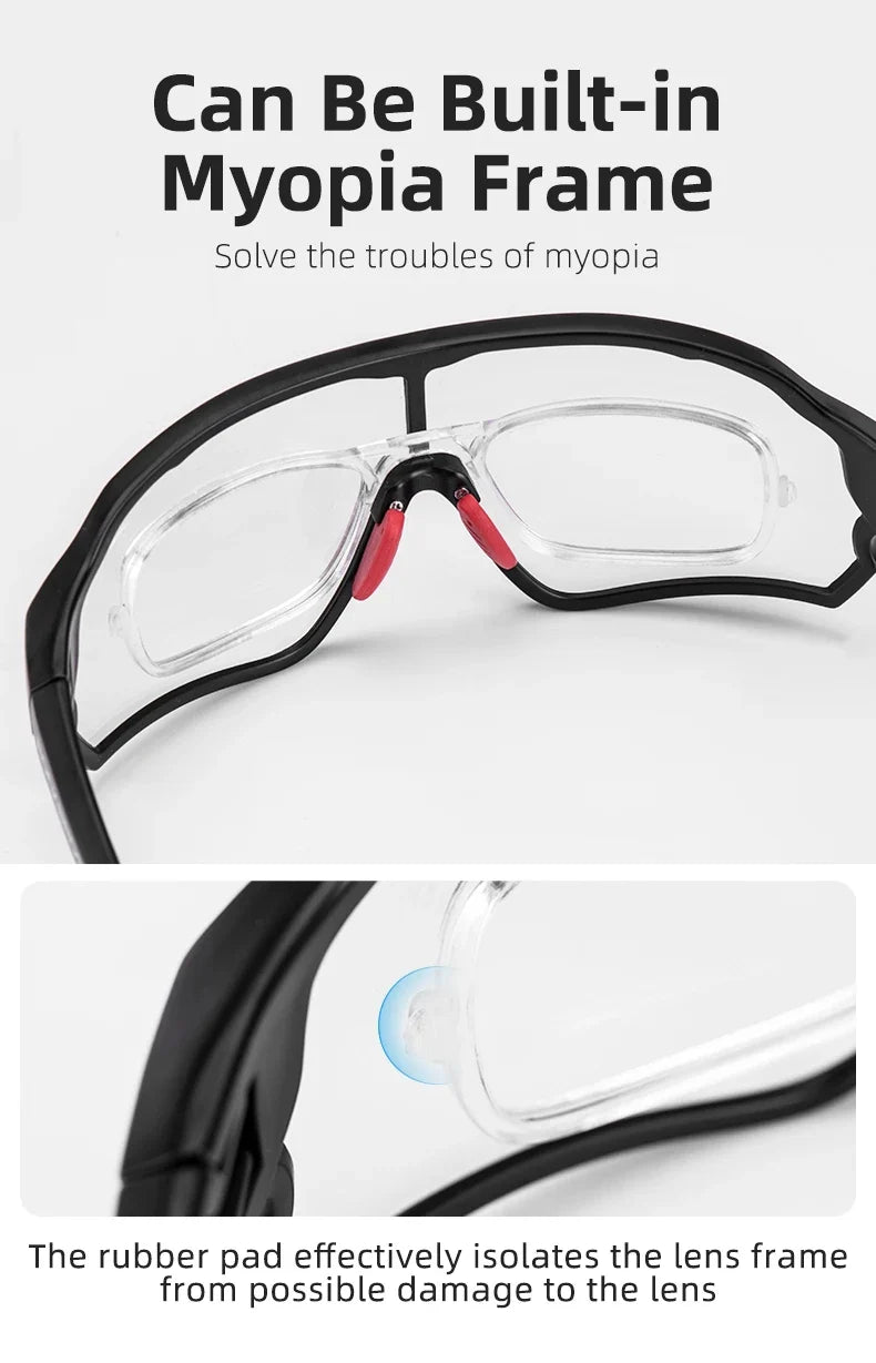 Cycling Glasses Photochromic MTB Road Bike Glasses UV400 Protection Sunglasses Ultra-light Sport Safe Eyewear Equipment