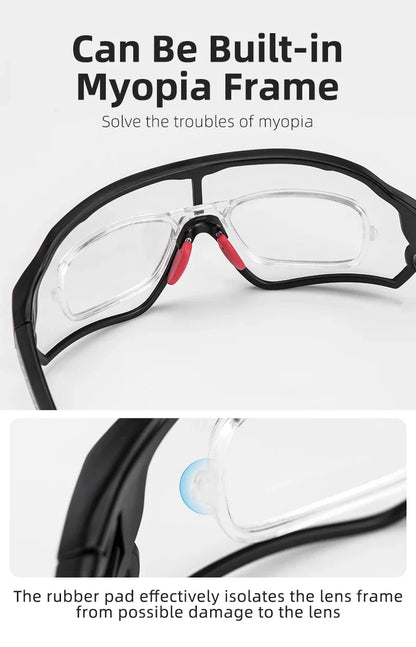 Cycling Glasses Photochromic MTB Road Bike Glasses UV400 Protection Sunglasses Ultra-light Sport Safe Eyewear Equipment