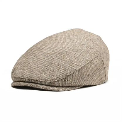 Kids Flat Caps Herringbone Woolen Tweed Small Size Boy Girl Newsboy Caps Infant Toddler Youth Beret Hat for Children