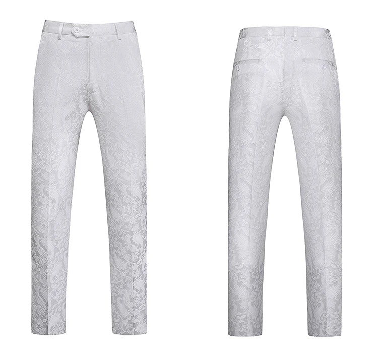 2026 Men Suit Pants, Business Office Trousers, White Black Red Pantalones Hombre Wedding Party Dress Pants Asian Sizes Slacks