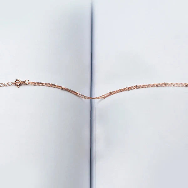 Simple 3 Color Choker Necklace for Women Gift Authentic 925 Sterling Silver Light Beads Naked Chain Fashion Fine Jewelry