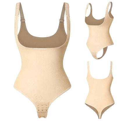 Women Shapewear Bodysuit New Tummy Control Shapewear Waist Trainer Thong Body Shaper Fajas Colombianas Slimming Underwear