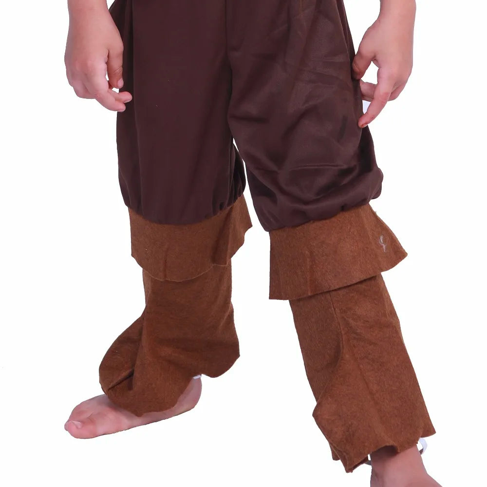 Fairy Tale Seven Dwarfs Boy Cosplay Costume Christmas Holiday Elf New Year Boys Girls Suits