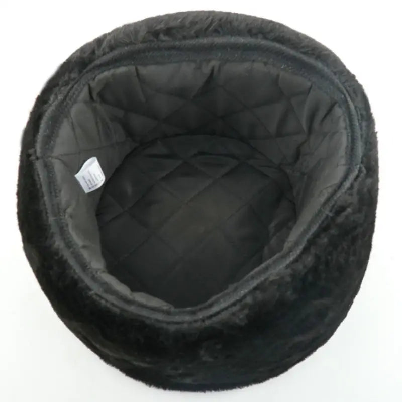 Soviet Badge Ushanka Men&Women Bomber Hats CCCP Army Pilot Trapper Trooper Hat Winter Faux Rabbit Fur Earflap Snow Caps