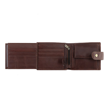 Portefeuille Homme RFID Vintage Cuir Véritable Portefeuilles Homme Porte-cartes Porte-monnaie Sac à main Portefeuille Homme