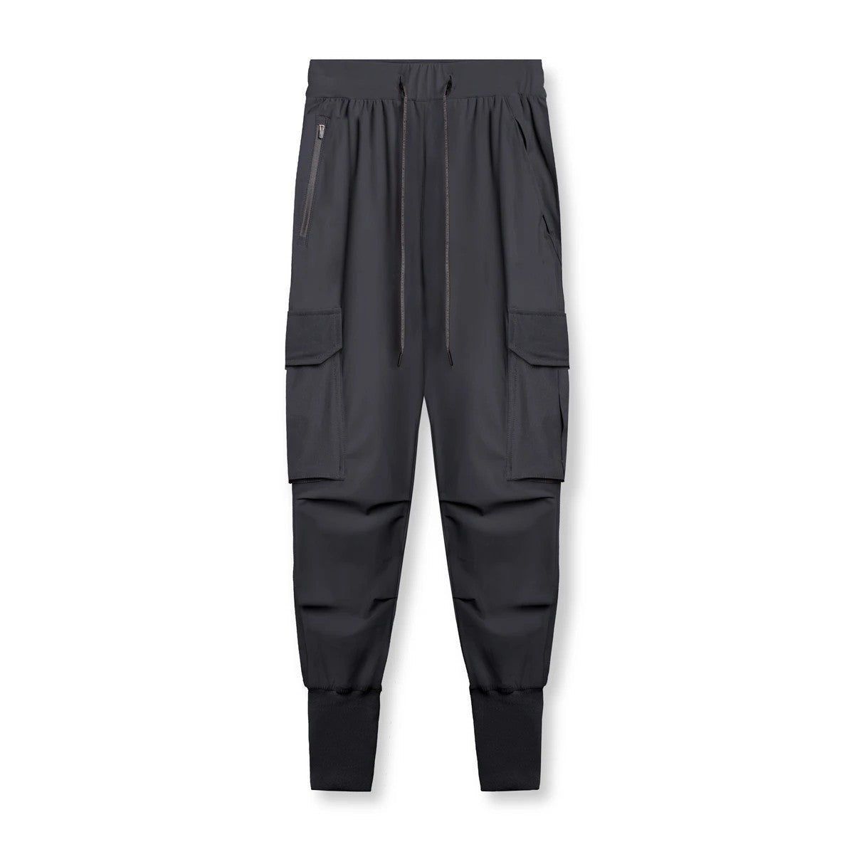 2024 New Men's Cargo Pants Summer Thin Loose Quick-Drying Elastic Leggings Running Training Sweatpants Casual Trend Trousers