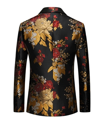 Men's business casual suit coat 2023 spring new Blazer wedding fashion host party party party social suit large suit M-6XL