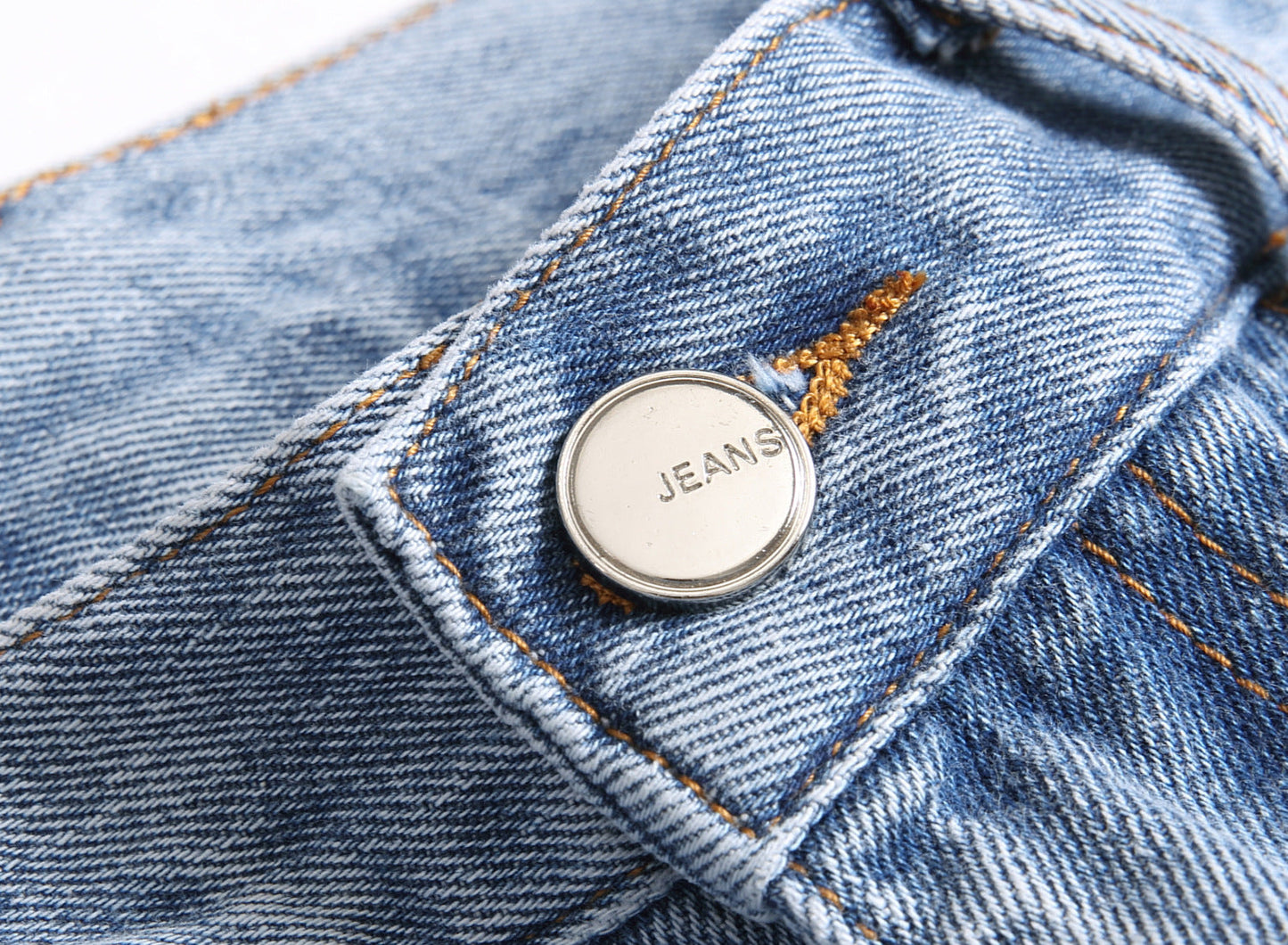 Men Straight Jean Denim Pants Jeans Loose Ankle Length Pant Pockets Casual Washed High Street Distressed Zipper Fly Spliced