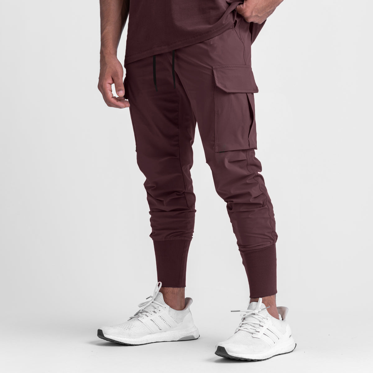 2024 New Men's Cargo Pants Summer Thin Loose Quick-Drying Elastic Leggings Running Training Sweatpants Casual Trend Trousers