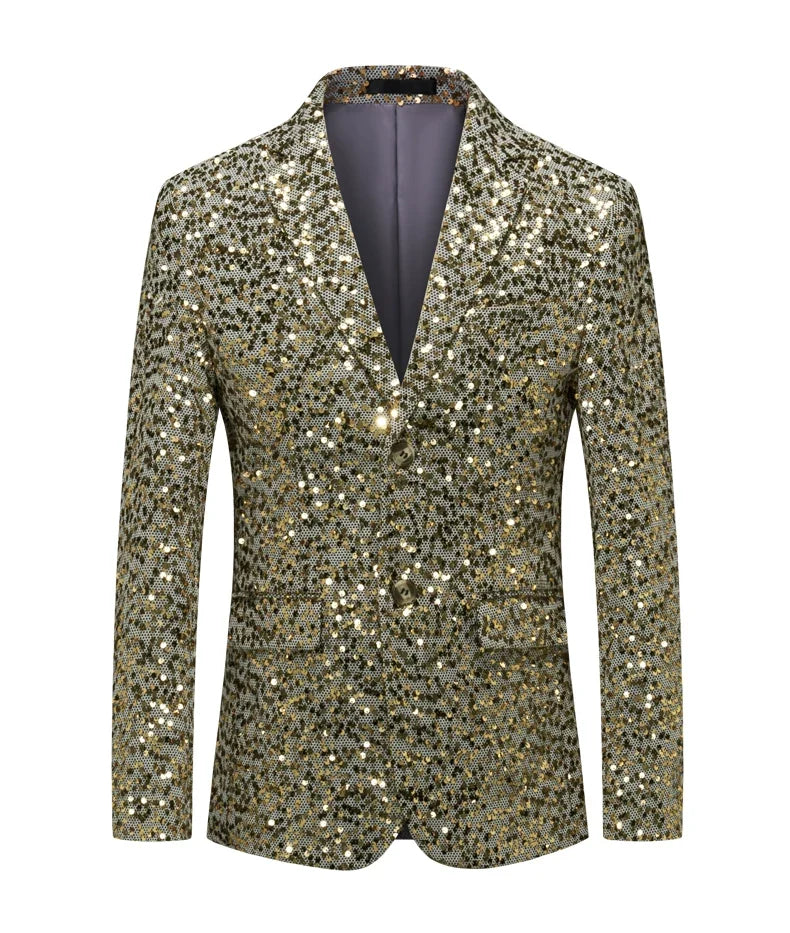 Men's business casual suit coat 2023 spring new Blazer wedding fashion host party party party social suit large suit M-6XL