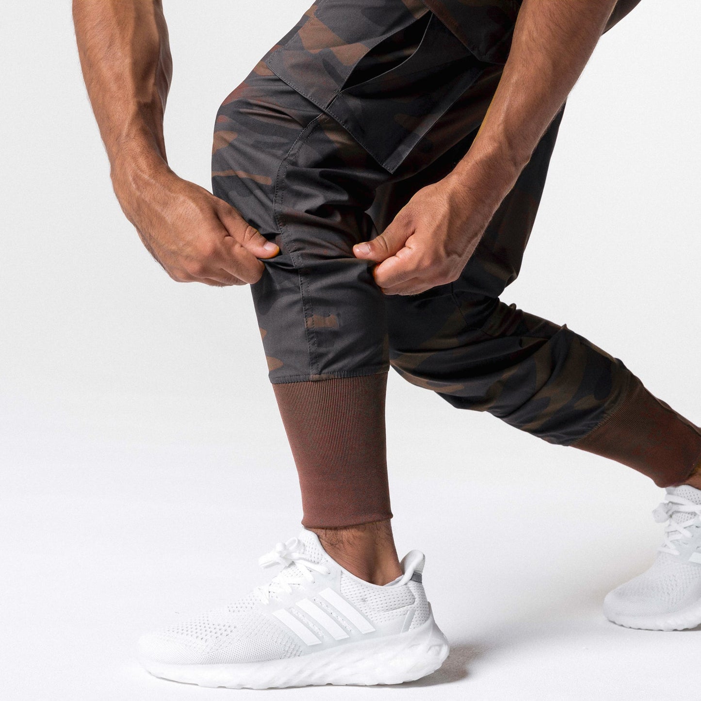 2024 New Men's Cargo Pants Summer Thin Loose Quick-Drying Elastic Leggings Running Training Sweatpants Casual Trend Trousers