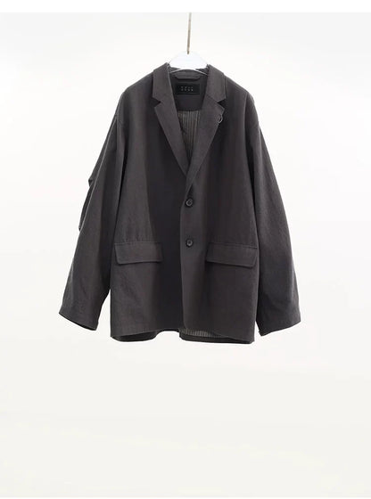 100% Cotton~Women's Casual Suit-Style Jacket, Loose-Fitting Top, Slimming and Versatile, New Early Spring 2026 Model