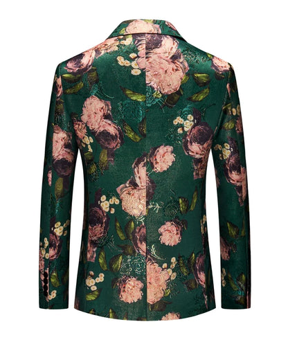 Men's business casual suit coat 2023 spring new Blazer wedding fashion host party party party social suit large suit M-6XL