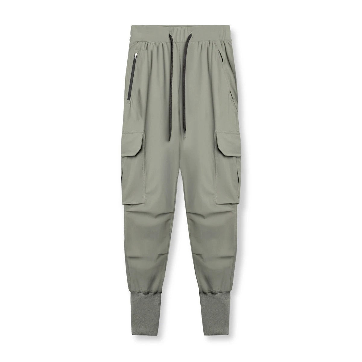 2024 New Men's Cargo Pants Summer Thin Loose Quick-Drying Elastic Leggings Running Training Sweatpants Casual Trend Trousers