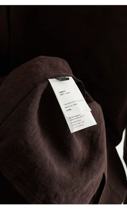 Women's Linen Shirt Jacket, Loose-Fitting Stylish Top, New Style for Spring/Summer 2026