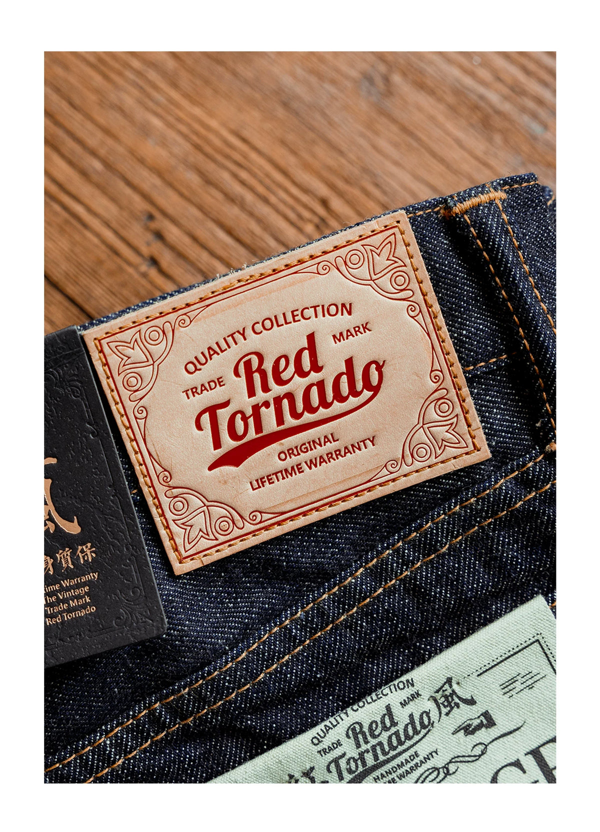 Heavy Weight Indigo Selvage Washed 16oz Pants Sanforized Thick Raw Denim Jean