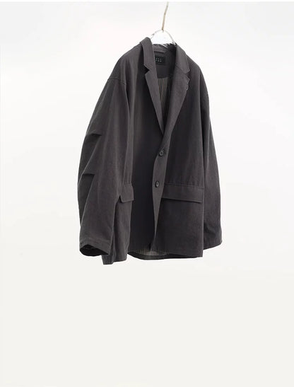 100% Cotton~Women's Casual Suit-Style Jacket, Loose-Fitting Top, Slimming and Versatile, New Early Spring 2026 Model