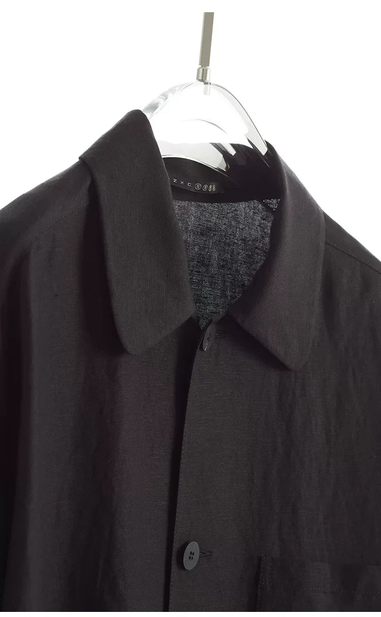 Women's Linen Shirt Jacket, Loose-Fitting Stylish Top, New Style for Spring/Summer 2026