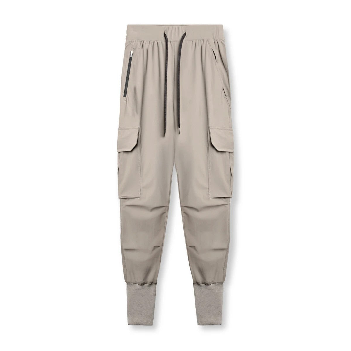 2024 New Men's Cargo Pants Summer Thin Loose Quick-Drying Elastic Leggings Running Training Sweatpants Casual Trend Trousers