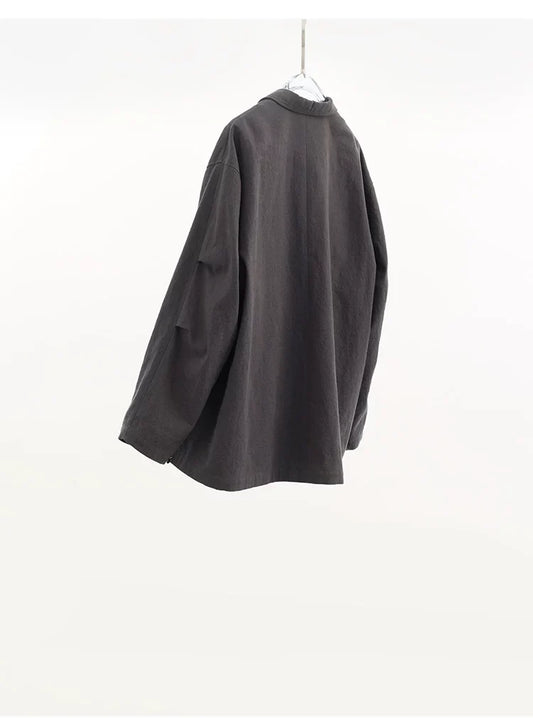 100% Cotton~Women's Casual Suit-Style Jacket, Loose-Fitting Top, Slimming and Versatile, New Early Spring 2026 Model