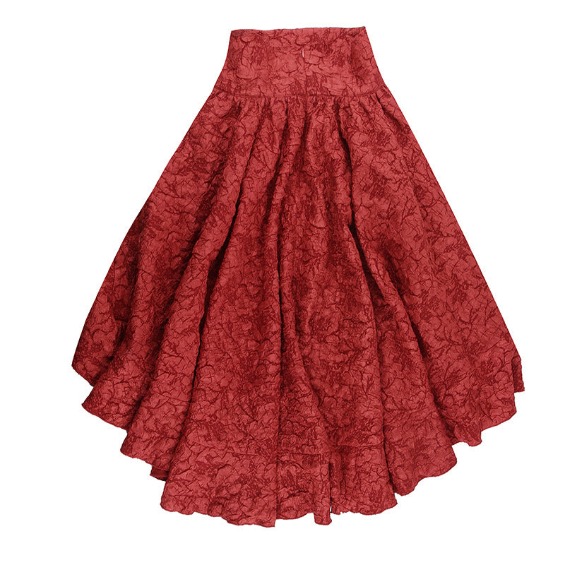 Fairycore Grunge Lolita Skirt Women Dark Gothic Christmas High Waist Bandage Corset Skirt Aesthetic Streetwear Partywear