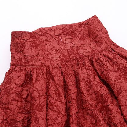 Fairycore Grunge Lolita Skirt Women Dark Gothic Christmas High Waist Bandage Corset Skirt Aesthetic Streetwear Partywear
