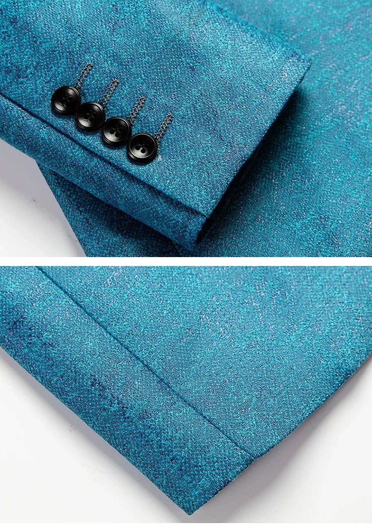 Men's business casual suit coat 2023 spring new Blazer wedding fashion host party party party social suit large suit M-6XL