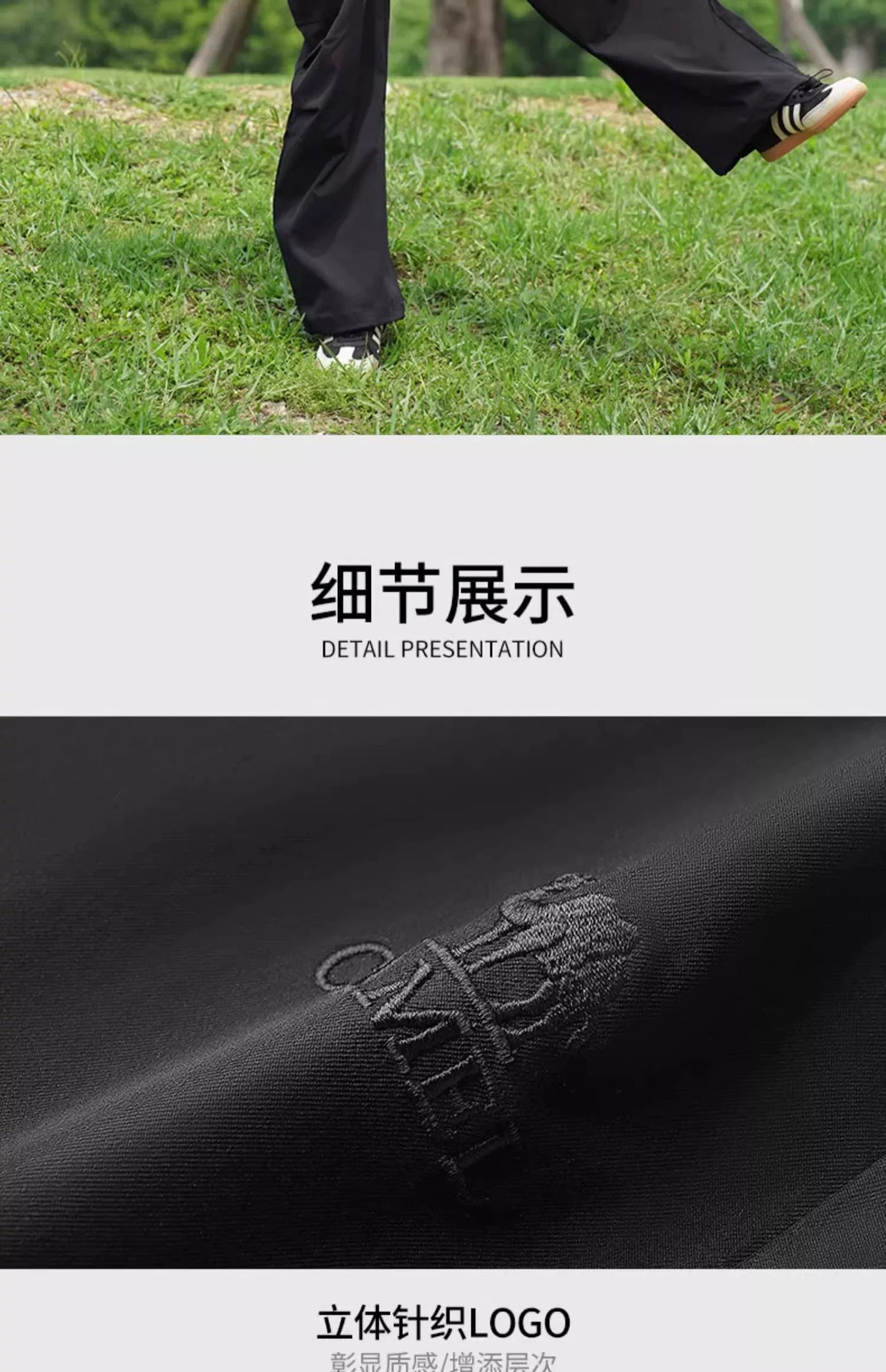 Outdoor Hiking Pants for Women Men's Casual  Trousers 2024 Autumn Sports Pants Loose Functional Overalls  Windproof