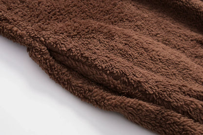 Fashion Trend Long-sleeved Hooded Solid Color, Women's Sweater Coat