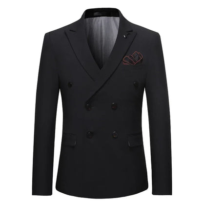 25 Colors 1 Pcs Blazer No Pants S-7XL New Wedding Dress Formal Business Slim Mens Suit Jacket Plaid Striped Solid Color