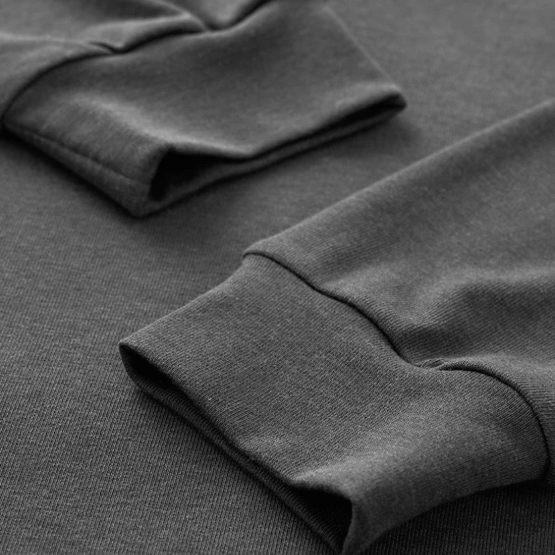 Autumn New Arrival Slim Fit Long-Sleeved Wool Turtleneck Base Layer T-Shirt High-quality Men's Slim-fit Undershirt-190g
