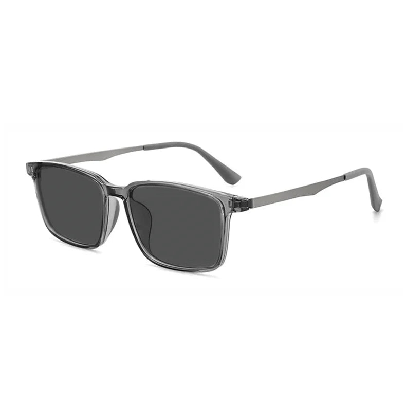 High Quality Square Frame TR90 Pure Titanium Myopia Sunglasses for Men Woman UV400 Sunshade Driving Fishing Sunglasses