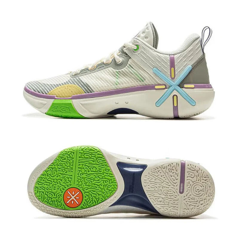 Men's WADE SHADOW 6V2 On Court Basketball Shoes BOOM Cushion Wearable Sport Shoes LiNing Stable Support Sneakers ABPV021