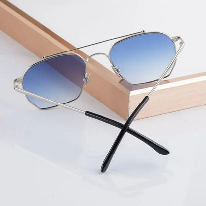 Designer Women's Sunglasses Bowie Big Square Alloy Fashion Street High Quality Luxury Design Classical Ultralight UV400 Glasses