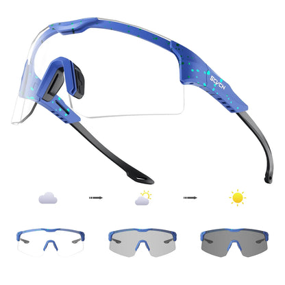 Hiking Eyewear Sunglasses Polarized Cycling Glasses for Men Sports MTB Mountain Goggles Women Bicycle Road Bike Protection