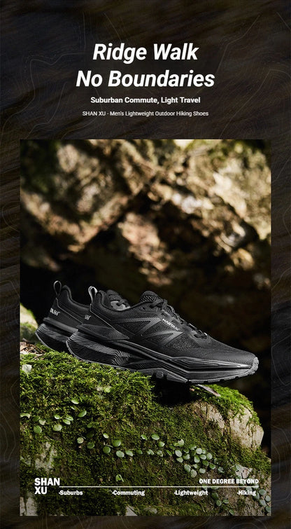 Men Outdoor Hiking Shoes Soft Lightweight Breathable Wear-resistant Rubber Anti-slip Male Sneakers 672623302