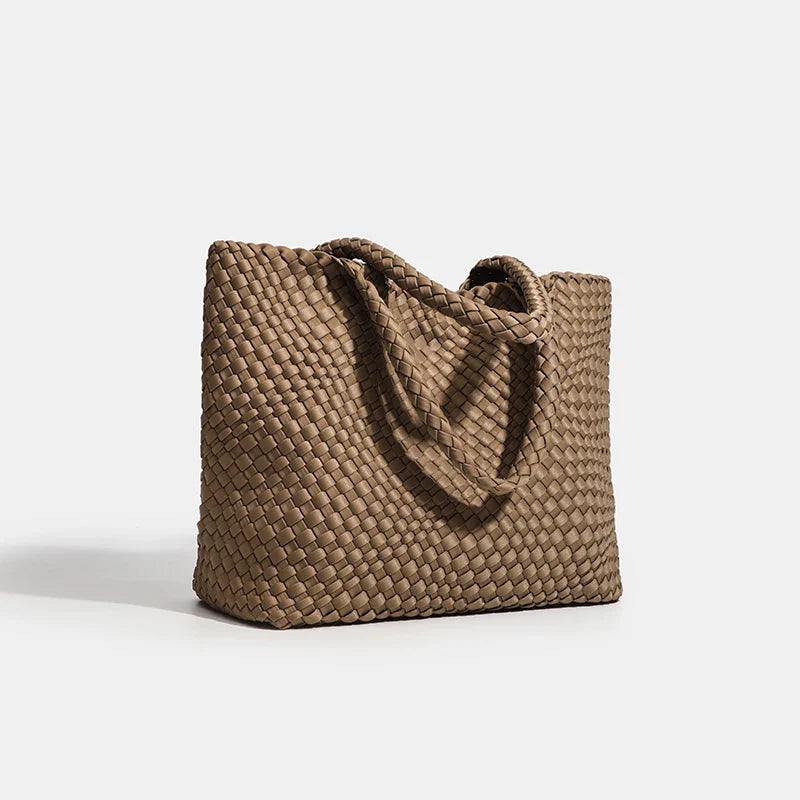 Women's bag Premium Handwoven Nylon Shoulder Bag with Luxurious Finish Women Shoulder Bags