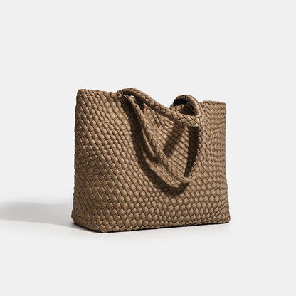 Women's bag Premium Handwoven Nylon Shoulder Bag with Luxurious Finish Women Shoulder Bags