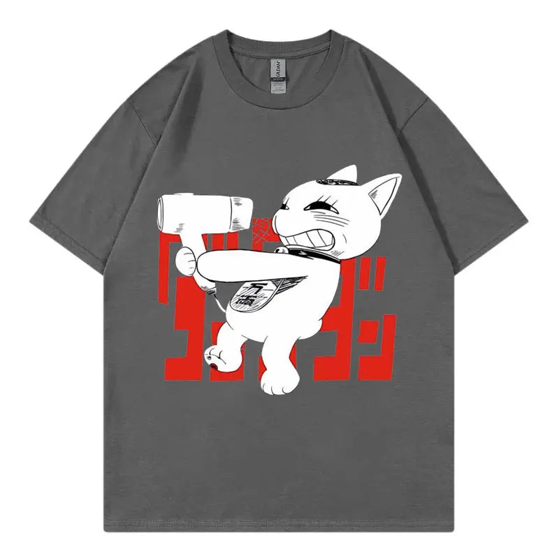 Anime Dandadan Turbo Granny Graphic T Shirts Japanese Manga Short Sleeve T-shirt High Quality Cotton Clothing T-shirts Unisex