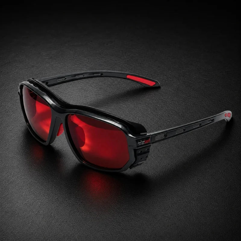 Polarized Fishing Sunglasses Men Soft Shockproof Side Foam Cushion Anti Glare UV400 Outdoor Cycling Driving Sports Glasses