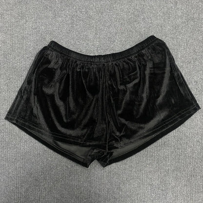 Women's Retro Breathable Shorts, Super Shorts, Wide Legs, Y2K, Casual Loose Shorts, Summer 2025