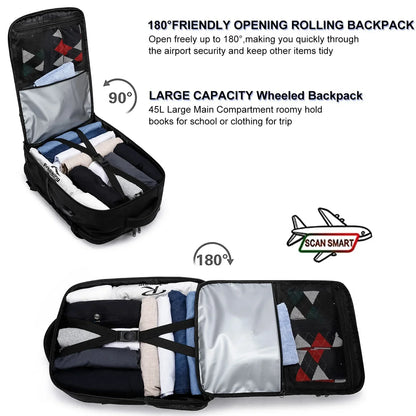 ryanair 40x20x25 and easyjet 45x36x20 Cabin Bag Travel Backpack unisex Laptop Backpack outdoor travel backpack Student.School