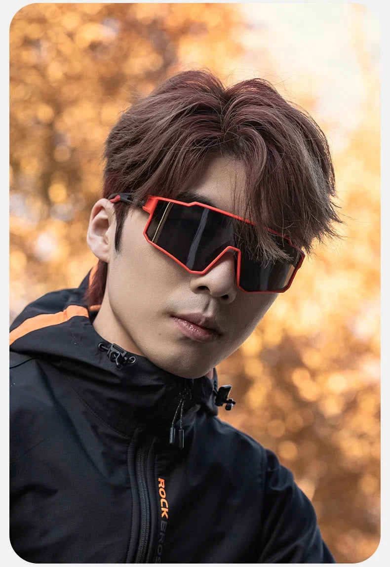 Polarized Photochromic Glasses Cycling Sunglasses Outdoor Sports UV400 MTB Road Women Men Bicycle Goggles Adjustable