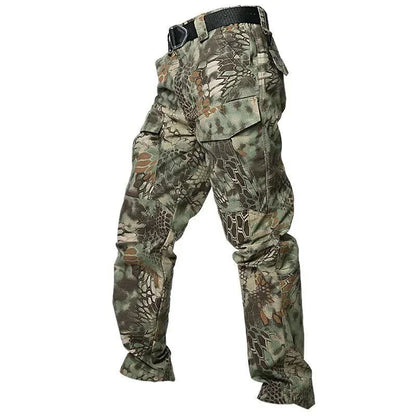 2026 City Tactical Cargo Pants Men Hiking   Hunting Pants Cotton Multi-pocket Stretch Flexible Man Casual Trousers