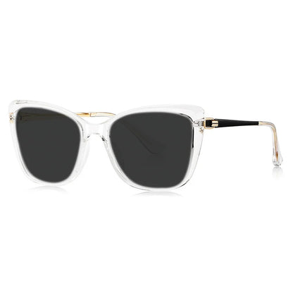 Ladies' Big Frame Brand Design Anti UV Myopia Sunglasses with Diopter 0 -0.5 -1.25 -1.5 -2.0 -2.25 -2.5 -2.75 -3.0 -3.5 ~ -6.0