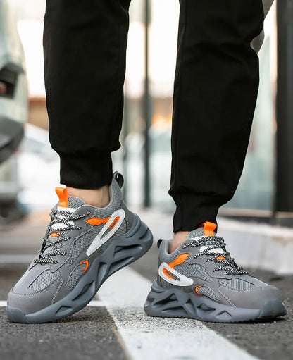 6KV Insulation Blocking Current Work Safety Shoes For Men Lightweight Indestructible Anti-smash Sneakers Steel Toe Cap Boots